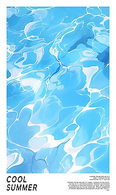 PSD 편집이미지 물결 백그라운드 수영장 사람없음 파란색 여름휴가 빛 맑음 수면 시원함 상쾌 이미지편집 감정 컬러 날씨 휴가 물 파일형식 여름_계절