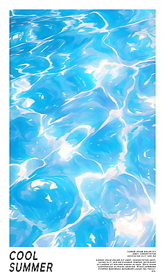 PSD 편집이미지 물결 백그라운드 수영장 사람없음 파란색 여름휴가 빛 맑음 수면 시원함 상쾌 이미지편집 감정 컬러 날씨 휴가 물 파일형식 여름_계절