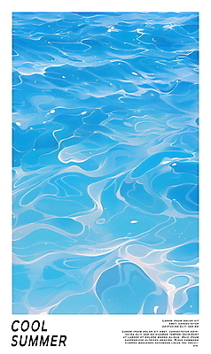 PSD 편집이미지 물결 백그라운드 수영장 사람없음 파란색 여름휴가 맑음 수면 시원함 상쾌 이미지편집 감정 컬러 날씨 휴가 물 파일형식 여름_계절