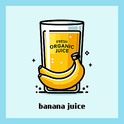 일러스트 잔 바나나 사람없음 주스 달콤 시원함 유기농 상큼 망고주스 국내일러스트 AI파일 식기 웰빙 음료 과일 맛 과일주스 파일형식 벡터