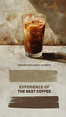 PSD 템플릿 포스터 커피 잔 프레임 사람없음 커피잔 디지털합성 메뉴 아메리카노 아이스커피 편집소스 이미지템플릿 식기 음료 파일형식