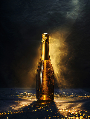 JPG 편집이미지 사람없음 빛 분위기 연기 샴페인 음주 한병 편집실사 AI포토 AI콘텐츠 1 컨셉 주류 CG 병_담는 파일형식