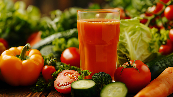 JPG 편집이미지 다이어트 토마토 오이 잔 파프리카 사람없음 건강관리 당근 브로콜리 디지털합성 양배추 홈메이드 디톡스 해독주스 편집실사 AI포토 AI콘텐츠 식기 채소 뿌리채소 건강 관리 주스 CG 만들기 파일형식