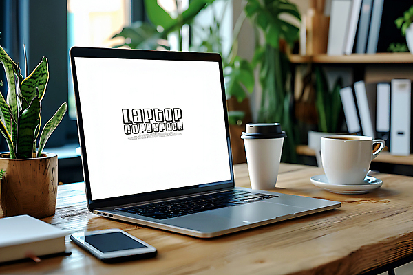 PSD 식물 편집이미지 화분 커피 비즈니스 창문 사람없음 노트북 스마트폰 카페 커피잔 카피스페이스 이미지편집 음료 잔 전자제품 핸드폰 스마트기기 상점 공백 파일형식