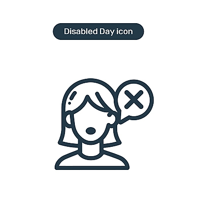 아이콘 여자 선 말풍선 대화 한명 성인 말_대화 X 장애인 라인아이콘 심플 장애 단순화된 장애인의날 성인여자한명만 2D아이콘 AI파일 1 알파벳 말하기 사람 여자한명만 성인여자만 파일형식 벡터 법정기념일