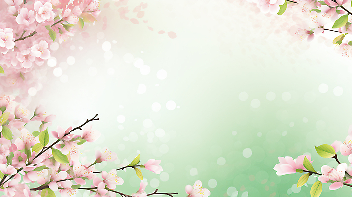 JPG 편집이미지 봄꽃 프레임 사람없음 봄풍경 봄 보케 카피스페이스 편집실사 AI포토 AI콘텐츠 계절 꽃 풍경 공백 CG 파일형식