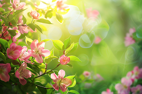 JPG 편집이미지 봄꽃 프레임 사람없음 빛 봄풍경 봄 보케 카피스페이스 편집실사 AI포토 AI콘텐츠 계절 꽃 풍경 공백 CG 파일형식