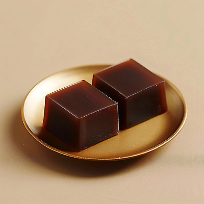 JPG 편집이미지 접시 조각 디저트 사람없음 고급 달콤 디지털합성 양갱 전통과자 편집소스 편집실사 AI포토 AI콘텐츠 식기 음식 컨셉 과자 맛 CG 파일형식