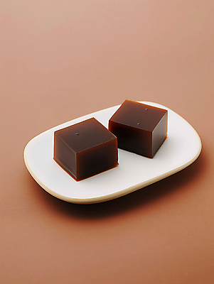 JPG 편집이미지 접시 조각 디저트 사람없음 고급 달콤 디지털합성 양갱 전통과자 편집소스 편집실사 AI포토 AI콘텐츠 식기 음식 컨셉 과자 맛 CG 파일형식