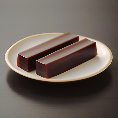 JPG 편집이미지 접시 조각 디저트 사람없음 고급 달콤 디지털합성 양갱 전통과자 편집소스 편집실사 AI포토 AI콘텐츠 식기 음식 컨셉 과자 맛 CG 파일형식