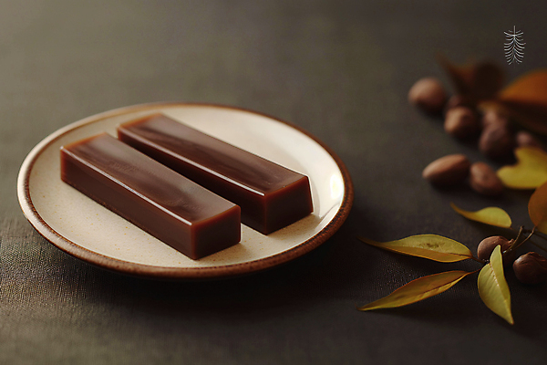 JPG 편집이미지 접시 조각 디저트 사람없음 고급 달콤 디지털합성 양갱 전통과자 편집소스 편집실사 AI포토 AI콘텐츠 식기 음식 컨셉 과자 맛 CG 파일형식