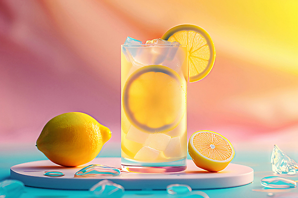 JPG 편집이미지 단면 잔 그림자 사람없음 여름 노란색 얼음 시원함 실크 레몬 레모네이드 디지털합성 상큼 편집소스 편집실사 AI포토 AI콘텐츠 자연요소 식기 계절 컬러 과일 직물 CG 에이드 파일형식