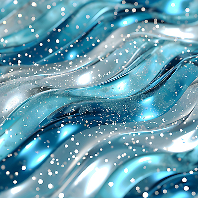 JPG 편집이미지 물결 사람없음 파란색 반짝임 디지털합성 편집소스 편집실사 AI컴퓨터그래픽 AI콘텐츠 컬러 모션 CG 파일형식