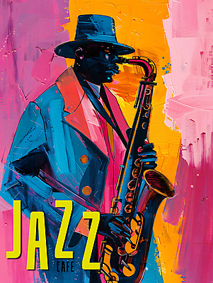 PSD 편집이미지 모자 남자 연주 한명 상반신 성인 컬러풀 공연 음악가 거친 색소폰 디지털합성 질감 복고 재즈 라이브카페 재즈가수 성인남자한명만 편집소스 이미지편집 직업 1 잡화 음악 컬러 사람 이벤트 카페 가수 목관악기 남자한명만 성인남자만 파일형식