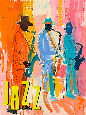 전신 PSD 편집이미지 모자 남자 연주 성인 세명 컬러풀 공연 음악가 거친 색소폰 디지털합성 질감 복고 재즈 라이브카페 재즈가수 성인남자만 편집소스 이미지편집 직업 잡화 음악 컬러 사람 이벤트 카페 가수 목관악기 남자만 성인만 파일형식