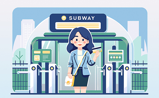 여자 캠페인 교통 가방 일러스트 비즈니스 한명 들기 성인 일상 초록색 직장인 전철 출근 퇴근 전철역 개찰구 교통카드 성인여자한명만 국내일러스트 AI파일 직업 1 잡화 육상교통 컬러 모션 대중교통 사람 라이프 신용카드 역 출퇴근 여자한명만 성인여자만 파일형식 벡터