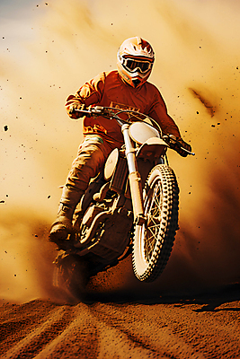 JPG 편집이미지 자연 한명 성인 야외 갈색 바이크 흙 오토바이 헬멧 속도 오프로드 흙먼지 성인한명만 편집실사 AI인물포토 AI콘텐츠 1 육상교통 컬러 사람 보호장비 CG 생태계 먼지 성인만 파일형식 AI포토