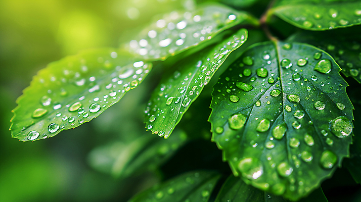 JPG 편집이미지 백그라운드 아침 사람없음 초록색 여름 햇빛 봄 물방울 신선 풀잎 편집실사 AI포토 AI콘텐츠 주간 계절 컬러 잎 태양 풀_식물 CG 파일형식