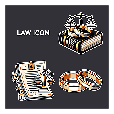 아이콘 저울 사람없음 반지 계약 오브젝트 법 법전 제헌절 법의날 2D아이콘 AI파일 비즈니스 장신구 책 국경일 파일형식 벡터 법정기념일