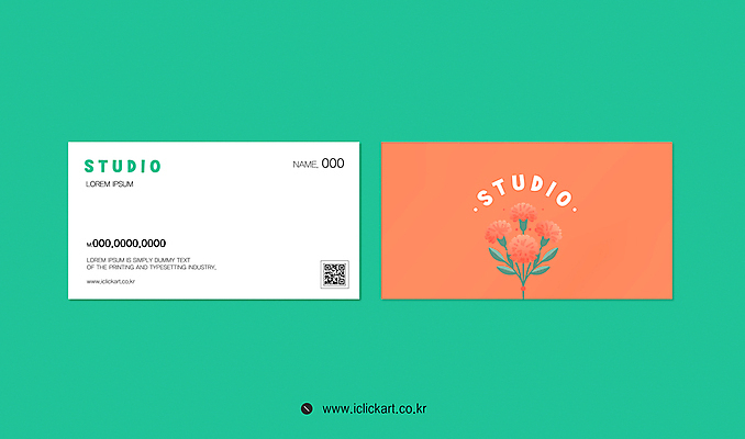 템플릿 편집 디자인 꽃다발 백그라운드 명함 타이포그라피 사람없음 초록색 세트 카네이션 디지털합성 QR코드 목업 미니멀 이미지템플릿 AI파일 카드프레임 문자 꽃 컬러 프레임 파일형식 벡터