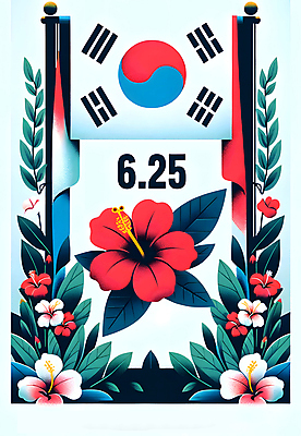 JPG 꽃 백그라운드 일러스트 기념 사람없음 평화 자유 태극기 디지털합성 무궁화 희생 6.25전쟁 추모 편집소스 호국보훈의달 국내일러스트 AI일러스트 AI콘텐츠 식물 컨셉 국기 6월 전쟁 파일형식
