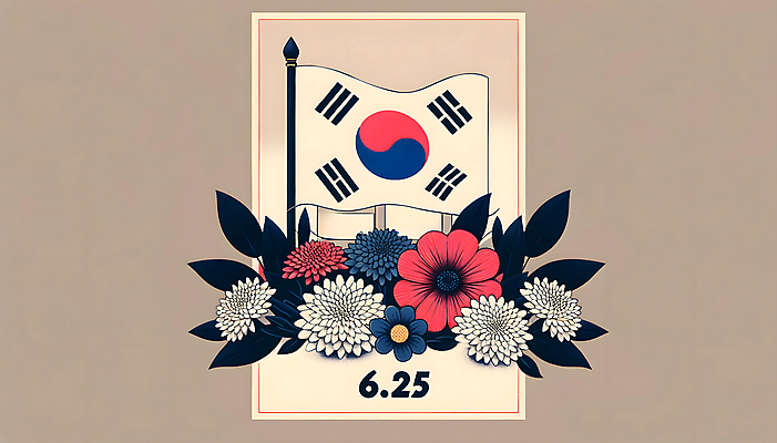 JPG 꽃 백그라운드 일러스트 기념 사람없음 평화 태극기 디지털합성 6.25전쟁 추모 편집소스 호국보훈의달 국내일러스트 AI일러스트 AI콘텐츠 식물 컨셉 국기 6월 전쟁 파일형식