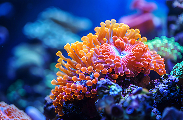 JPG 편집이미지 백그라운드 사람없음 바닷속 산호 산호초 디지털합성 편집소스 편집실사 AI포토 AI콘텐츠 수중 수중식물 자포동물 CG 파일형식