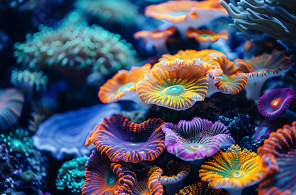 JPG 편집이미지 백그라운드 사람없음 바닷속 산호 산호초 디지털합성 편집소스 편집실사 AI포토 AI콘텐츠 수중 수중식물 자포동물 CG 파일형식