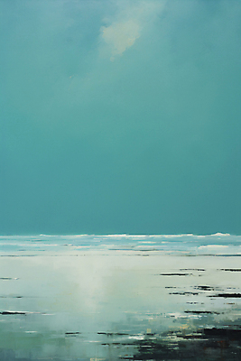 JPG 편집이미지 바다 백그라운드 하늘 붓터치 추상 사람없음 디지털합성 그림 질감 유화 편집실사 무늬 미술 CG 파일형식