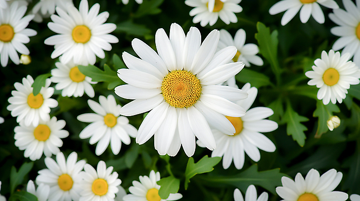 JPG 편집이미지 백그라운드 꽃밭 자연 사람없음 봄 풀 데이지 편집실사 AI포토 AI콘텐츠 식물 계절 꽃 CG 생태계 파일형식