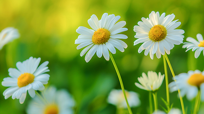 JPG 편집이미지 백그라운드 꽃밭 자연 사람없음 봄 풀 데이지 편집실사 AI포토 AI콘텐츠 식물 계절 꽃 CG 생태계 파일형식