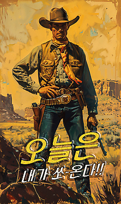 PSD 남자 허리손 일러스트 한명 상반신 성인 야외 세일 총 빈티지 카우보이 카우보이모자 서부 총알 성인남자한명만 국내일러스트 모자_잡화 1 무기 포즈 컨셉 사람 남자한명만 성인남자만 파일형식