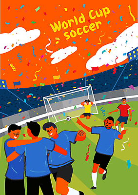 전신 남자 일러스트 축구공 어깨동무 축구선수 폭죽 여러명 성인 달리기 축구 경기장 깃발 무릎꿇기 역동적 꽃가루 축구골대 축구유니폼 객석 골 세레모니 성인남자만 월드싸커 국내일러스트 AI파일 스포츠 포즈 다수 컨셉 유니폼 공 축구용품 스포츠시설 모션 운동선수 사람 구기 가루 골대 남자만 성인만 파일형식 벡터