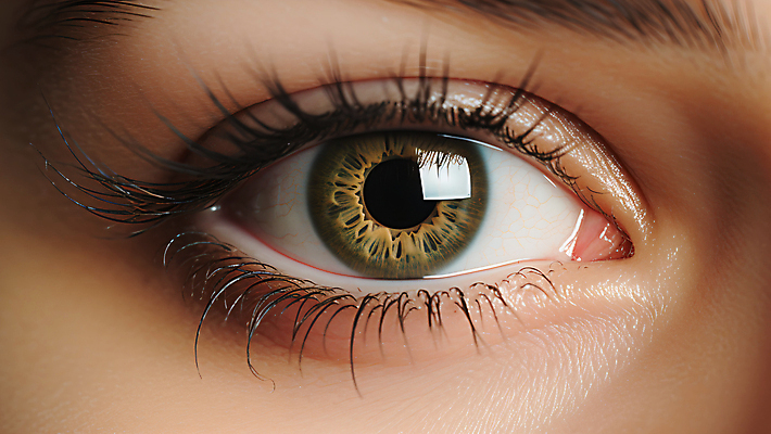 JPG 편집이미지 여자 한명 성인 신체부위 눈동자 안구 의료성형뷰티 성인여자한명만 홍채인식 얼굴인식 편집실사 AI인물포토 AI콘텐츠 1 사람 눈_신체부위 CG 생체인식기술 여자한명만 성인여자만 파일형식 AI포토