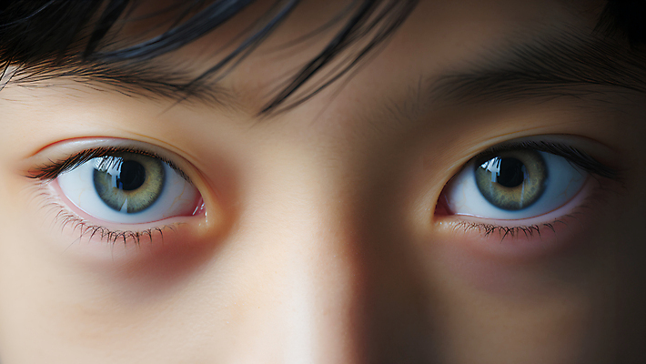 JPG 편집이미지 여자 한명 성인 신체부위 눈동자 안구 의료성형뷰티 성인여자한명만 홍채인식 얼굴인식 편집실사 AI인물포토 AI콘텐츠 1 사람 눈_신체부위 CG 생체인식기술 여자한명만 성인여자만 파일형식 AI포토