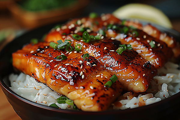 JPG 편집이미지 건강 요리 사람없음 봄 장어 디지털합성 보양식 장어구이 장어덮밥 제철 제철음식 편집실사 AI포토 AI콘텐츠 계절 음식 어류 CG 덮밥 생선요리 몸보신 파일형식