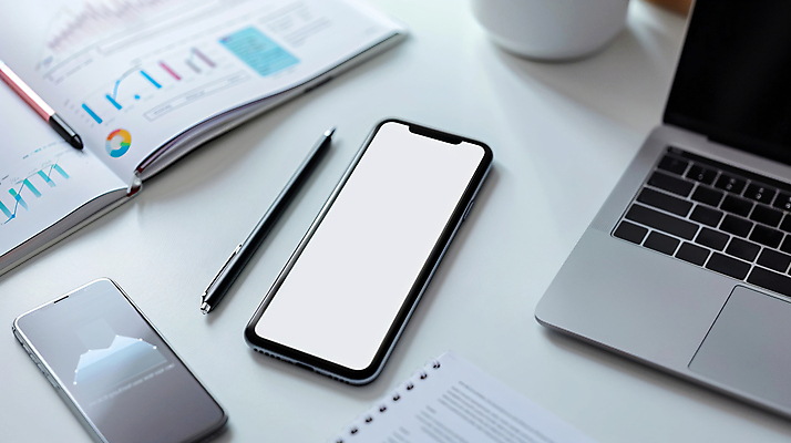 JPG 편집이미지 비즈니스 사람없음 노트북 스마트폰 사무실 볼펜 사무용품 오브젝트 문서 편집실사 AI포토 AI콘텐츠 문구용품 전자제품 핸드폰 스마트기기 펜 CG 파일형식