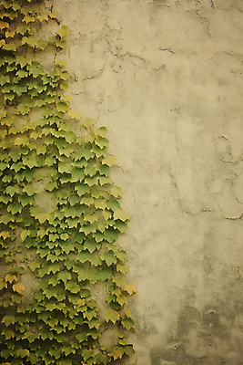 JPG 편집이미지 벽 백그라운드 사람없음 담쟁이덩굴 디지털합성 질감 편집실사 AI포토 AI콘텐츠 덩굴 CG 파일형식