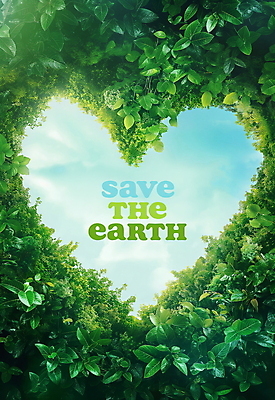 PSD 구름 편집이미지 자연 하늘 나뭇잎 사람없음 초록색 자연보호 환경 하트 디지털합성 에코 친환경 에코라이프 편집소스 이미지편집 자연요소 모양 라이프스타일 컬러 잎 보호 생태계 파일형식