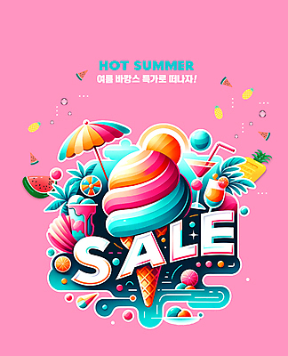 PSD 편집이미지 분홍색 아이스크림 수박 타이포그라피 사람없음 여름 여름휴가 야자수 세일 파라솔 칵테일 심볼 파인애플 이미지편집 나무 문자 계절 컬러 과일 휴가 디저트 주류 열대과일 파일형식 여름_계절