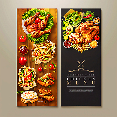 PSD 편집이미지 백그라운드 토마토 포장 탁자 타이포그라피 사람없음 세트 치킨 감자튀김 신선 소스 메뉴 야식 이미지편집 문자 가구 채소 감자 튀김 양념 닭고기요리 파일형식