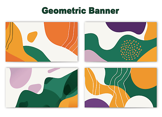 선 백그라운드 일러스트 추상 사람없음 그래픽 세트 컬러풀 화려 색채 미니멀 국내일러스트 AI파일 컬러 컨셉 무늬 파일형식 벡터