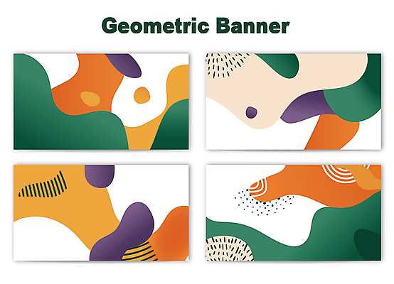 백그라운드 일러스트 추상 사람없음 그래픽 세트 컬러풀 화려 색채 미니멀 국내일러스트 AI파일 컬러 컨셉 무늬 파일형식 벡터