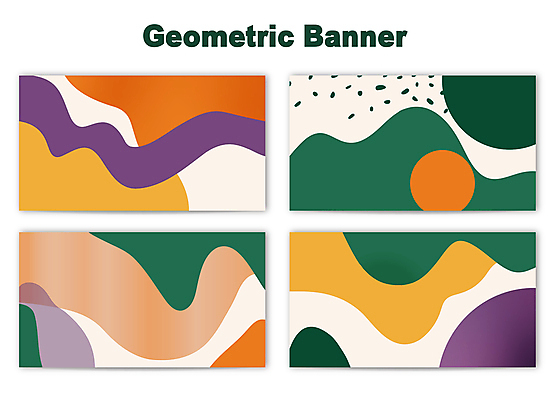 백그라운드 일러스트 추상 사람없음 그래픽 세트 컬러풀 화려 색채 미니멀 국내일러스트 AI파일 컬러 컨셉 무늬 파일형식 벡터