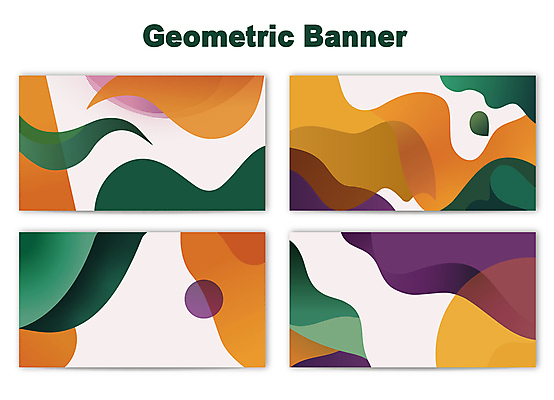 백그라운드 일러스트 추상 사람없음 그래픽 세트 컬러풀 화려 색채 미니멀 국내일러스트 AI파일 컬러 컨셉 무늬 파일형식 벡터