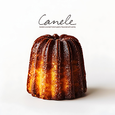 PSD 편집이미지 백그라운드 타이포그라피 사람없음 갈색 제과 달콤 제빵 까눌레 구움과자 이미지편집 문자 컬러 디저트 제과제빵 맛 파일형식