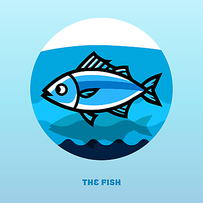 바다 백그라운드 일러스트 자연 그림자 어류 타이포그라피 사람없음 물 파란색 수중 원형 시원함 국내일러스트 AI파일 자연요소 도형 문자 컬러 수중동물 생태계 파일형식 벡터