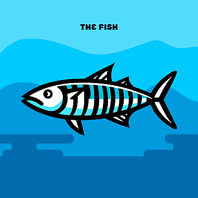 바다 백그라운드 일러스트 자연 어류 타이포그라피 사람없음 물 파란색 수중 시원함 국내일러스트 AI파일 자연요소 문자 컬러 수중동물 생태계 파일형식 벡터