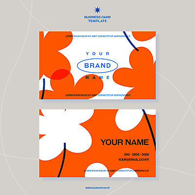 도형 디자인 꽃 일러스트 비즈니스 명함 타이포그라피 사람없음 그래픽 빨간색 세트 드로잉 카피스페이스 미니멀 국내일러스트 AI파일 식물 문자 컬러 미술 공백 파일형식 벡터