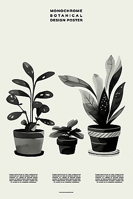 PSD 식물 편집이미지 디자인 포스터 화분 백그라운드 자연 실내 사람없음 장식 회색 분위기 이미지편집 컬러 컨셉 내부 생태계 파일형식